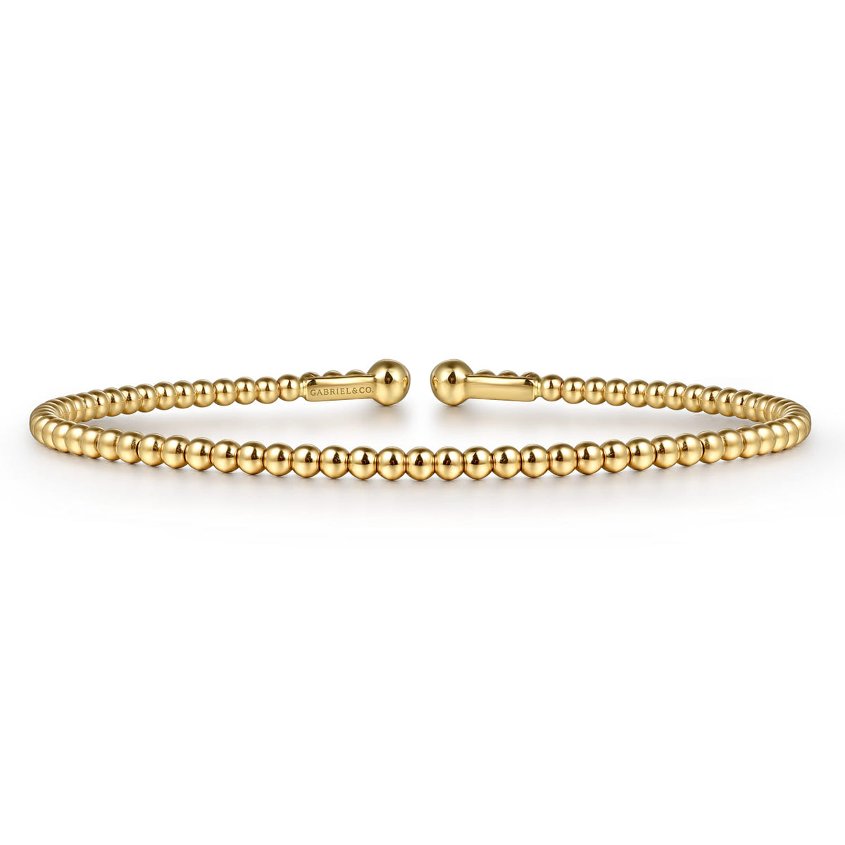 Gabriel & Co. 14K Yellow Gold Cuff Bangle Bracelet Bujukan