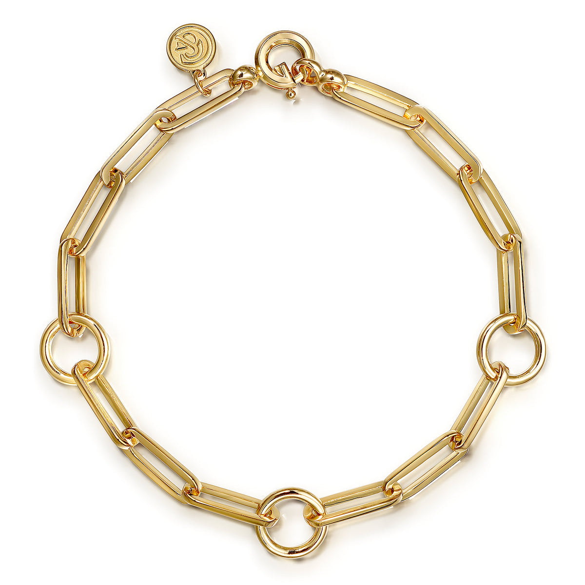 Gabriel & Co. 14K Yellow Gold Link Chain Bracelet