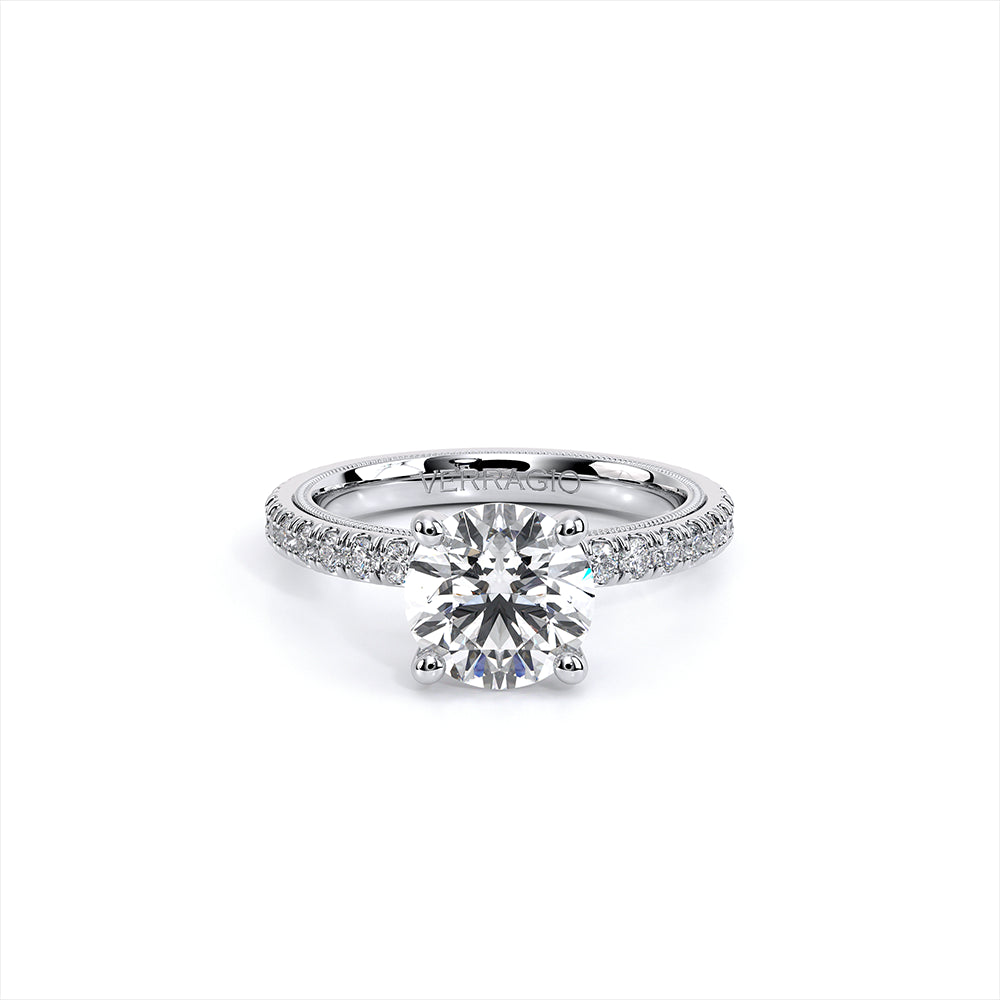 Verragio Tradition TR180R4 14K White Gold Semi-Mount