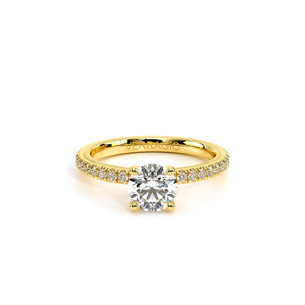 Verragio Tradition TR150R4 14K Yellow Gold Semi-Mount