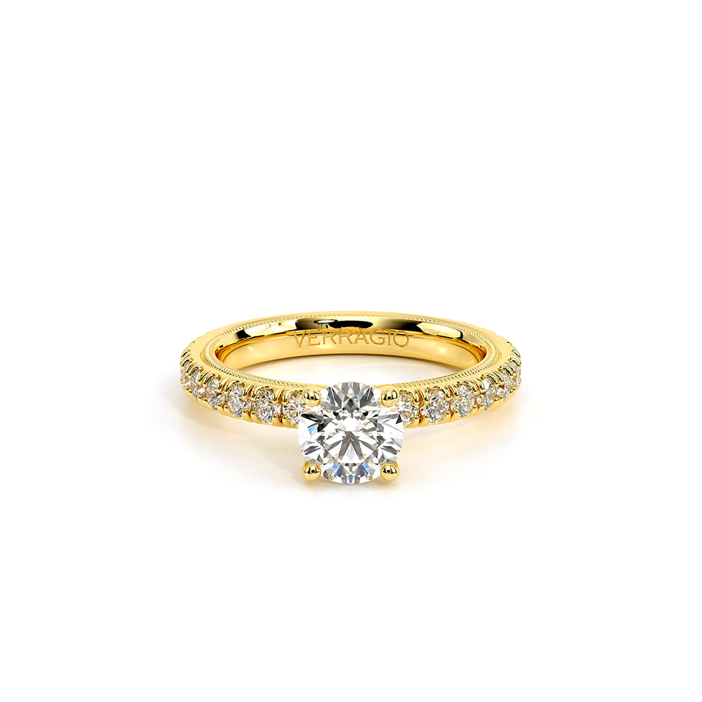 Verragio Tradition TR210R4 14K Yellow Gold Semi-Mount