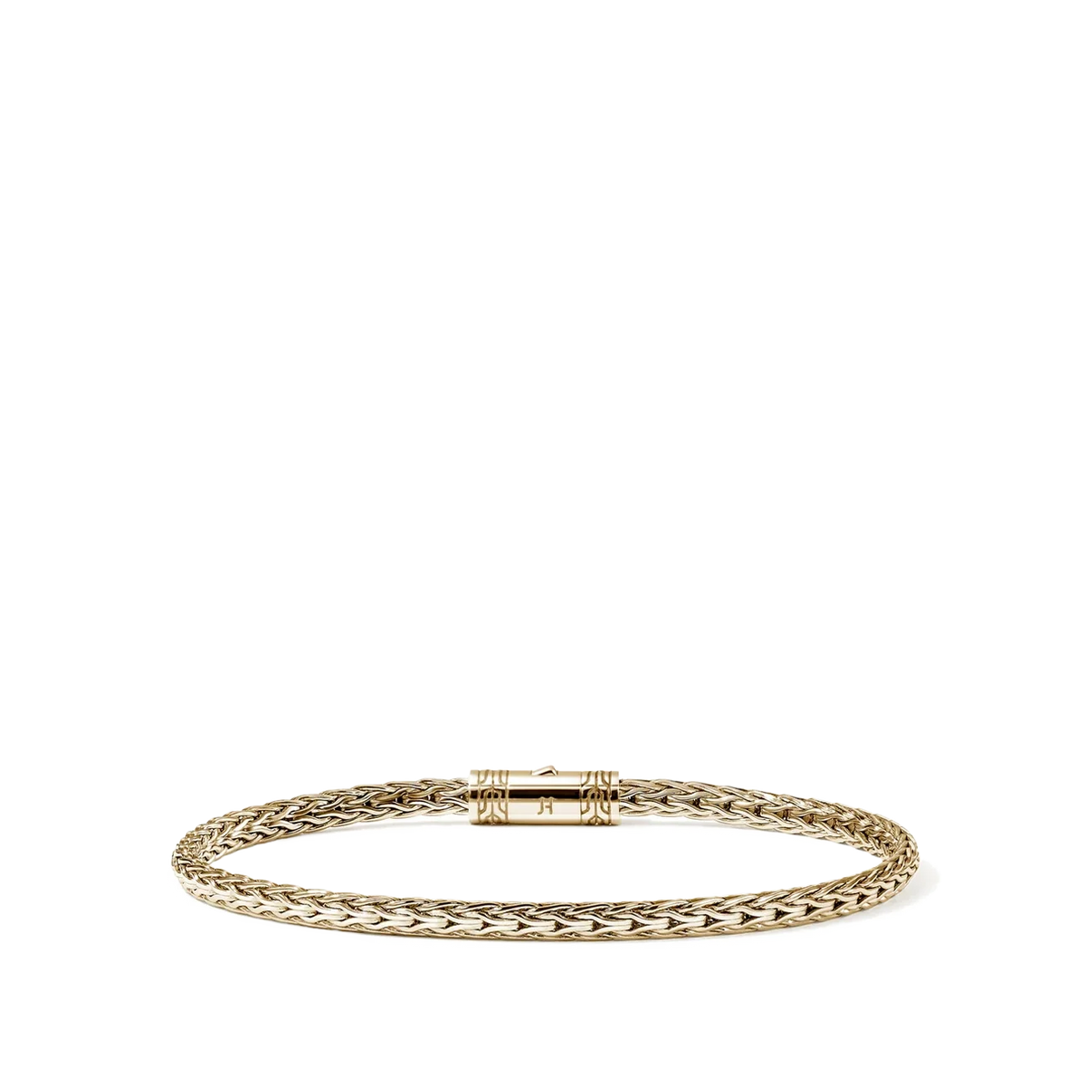 John Hardy Icon Gold 3.5mm Chain Bracelet BUGG97210XUM