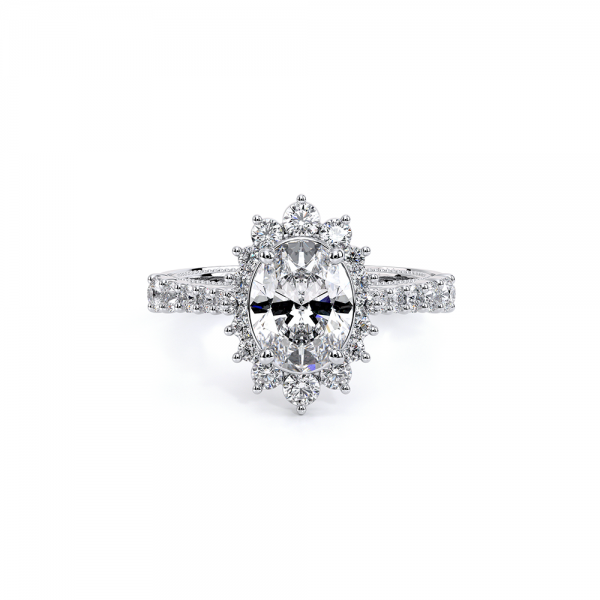 Verragio Venetian AFN-5084OV Oval Diamond Halo Engagement Semi-Mount
