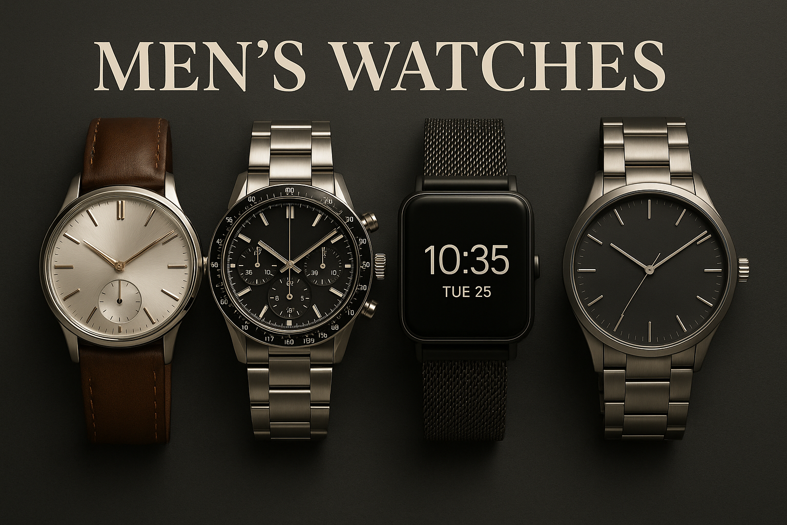 Which Men's Watches Are in Fashion Right Now?