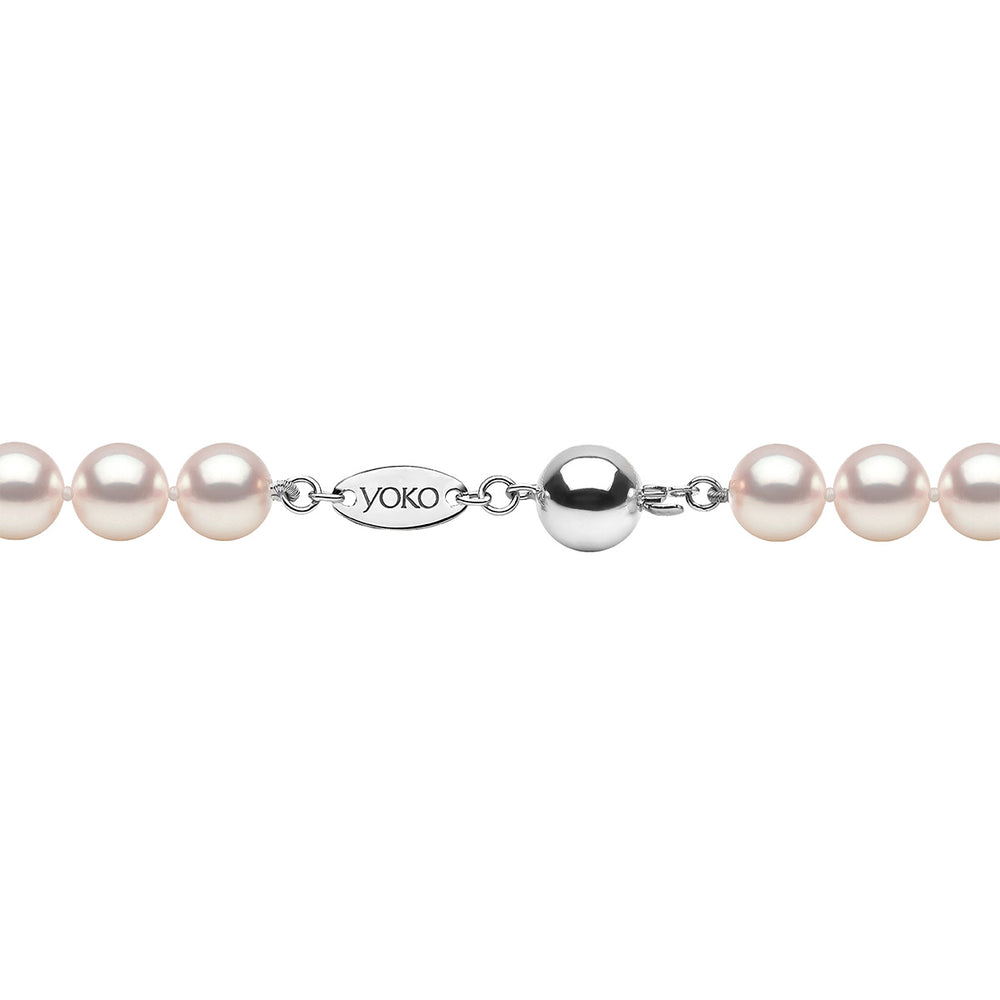 Yoko London Classic 18K Gold AAA Akoya Pearl Necklace