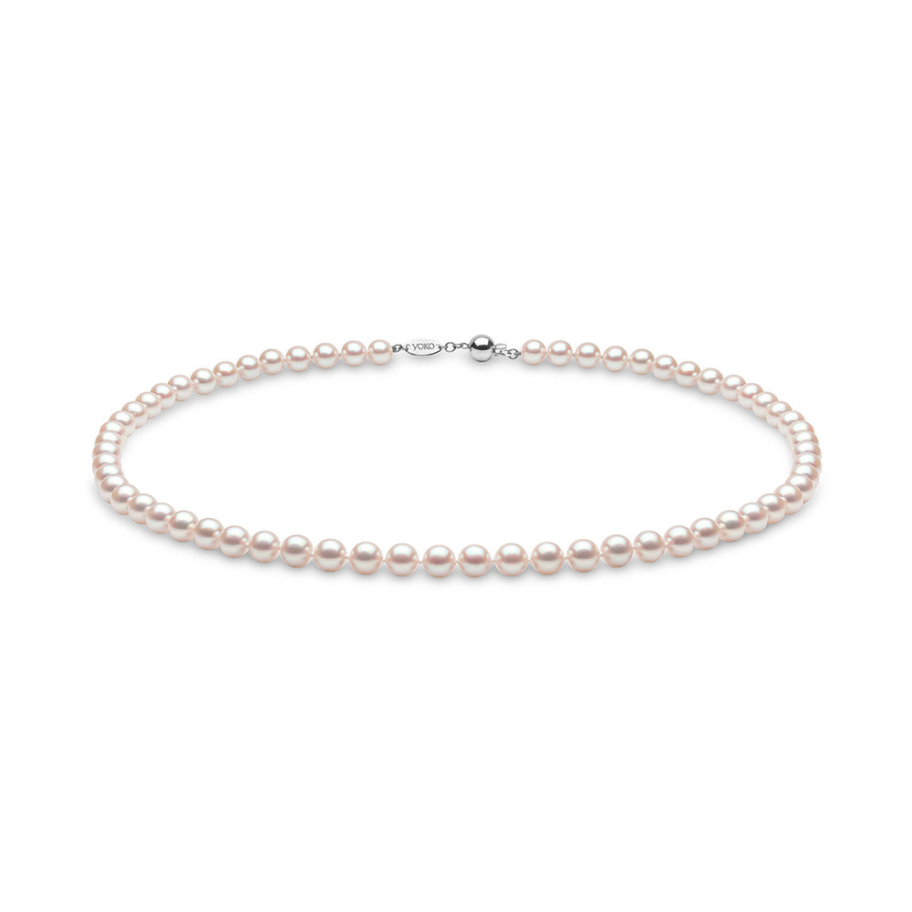 Yoko London Classic 18K Gold AAA Akoya Pearl Necklace