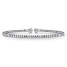 Gabriel & Co. 14K White Gold Bujukan Split Bangle