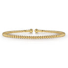 Gabriel & Co. 14K Yellow Gold Cuff Bangle Bracelet Bujukan