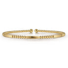 Gabriel & Co. 14K Yellow Gold Cuff Bangle Bracelet Bujukan