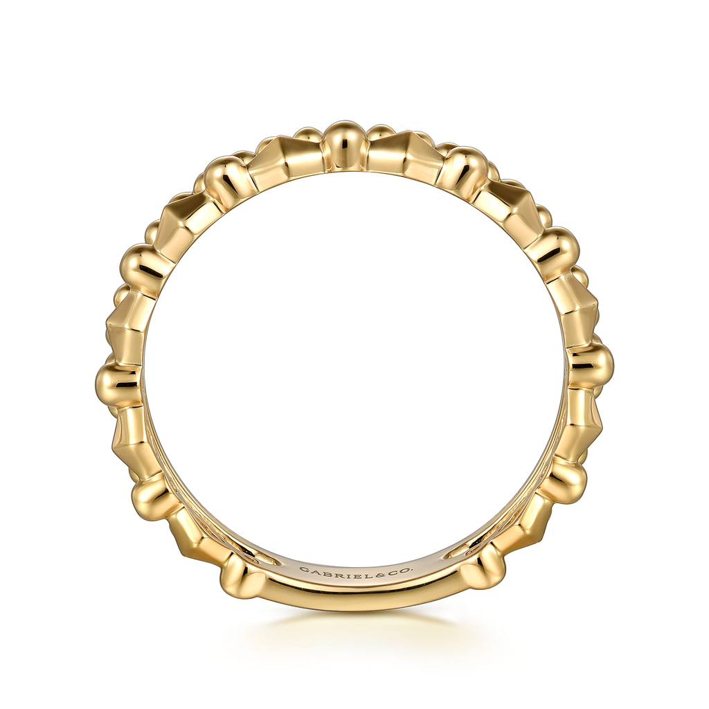 Gabriel & Co. Bujukan Wide Easy Stack Ring LR52682Y4JJJ