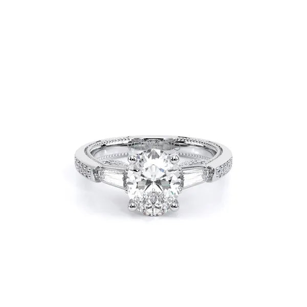 Verragio Insignia INS-7110OV Oval Three-Stone Diamond Engagement Semi-Mount