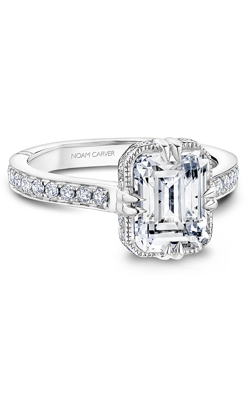 Noam Carver Atelier 18k Yellow Gold Engagement Semi-Mount, A004-01YA
