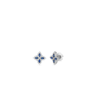 Roberto Coin 18k White Gold Sapphire & Diamond Earrings (8882466AWERXS)