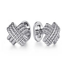 Gabriel & Co. Twisted Rope X Cufflinks CL42SVJJJ