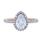 Verragio Tradition TR150HPS 14k Two-Tone Gold Princess Cut Diamond Engagement Semi-Mount