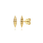 Gabriel & Co. Bujukan Punk   14K Yellow Gold Bujukan Bullet Ear Climber Earrings