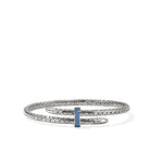 John Hardy Spear Blue Sapphire Bypass Flex Cuff CBS987874BSPXM