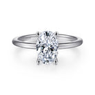 Gabriel & Co. 14k White Gold Solitaire Diamond Engagement Ring, ER15960O6W4JJJ