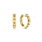 Gabriel & Co. Huggie Earrings 14K Yellow Gold 15mm