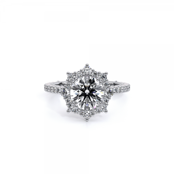 Verragio Insignia INS-7108R Round Diamond Halo Engagement Semi-Mount