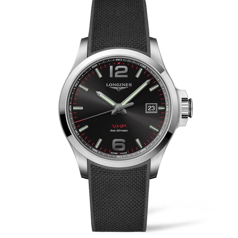 Longines Conquest V.H.P. 43mm Stainless Steel Watch