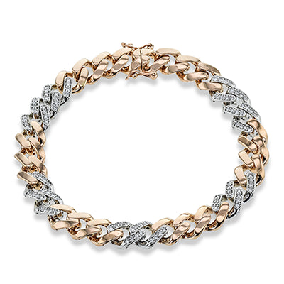 Simon G. Gent Bracelet in 14k Gold with Diamonds