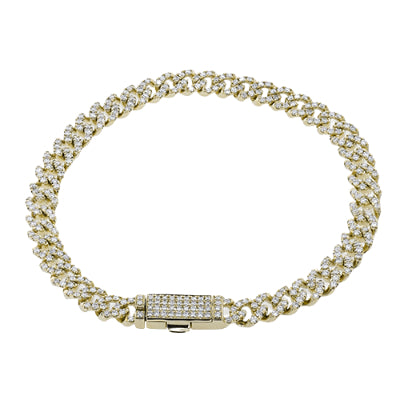 Simon G. Bracelet in 14k Gold with Diamonds