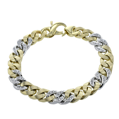 Simon G. Gent Bracelet in 14k Gold with Diamonds