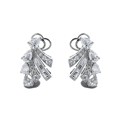 Simon G. Earring in 18k Gold with Diamonds