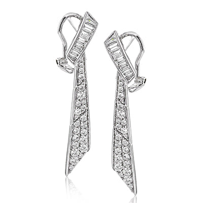 Simon G. Earring in 18k Gold with Diamonds