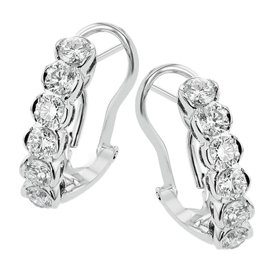 Simon G. Earring in 18k Gold with Diamonds