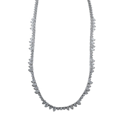 Simon G. Necklace in 18k Gold with Diamonds