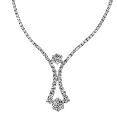 Simon G. Necklace in 18k Gold with Diamonds