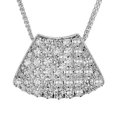 Simon G. Pendant in 18k Gold with Diamonds