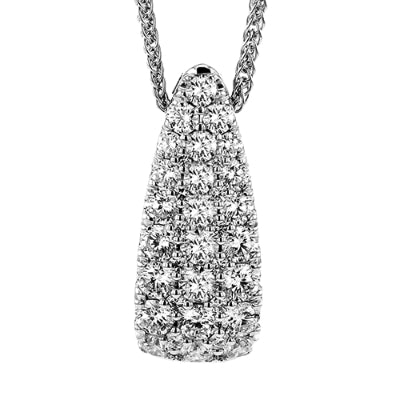 Simon G. Pendant in 18k Gold with Diamonds