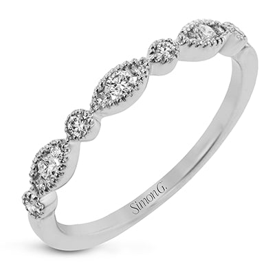 Simon G. Right Hand Ring in 18k Gold with Diamonds