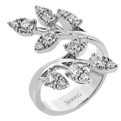 Simon G. Right Hand Ring in 18k Gold with Diamonds