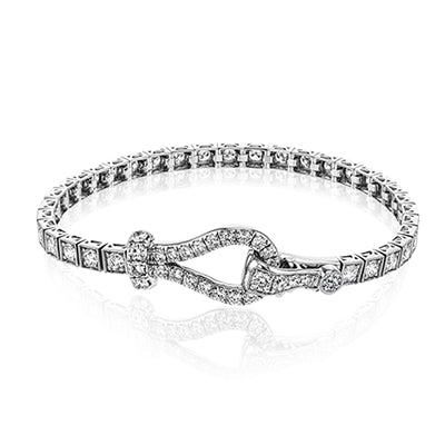Simon G. Bracelet in 18k Gold with Diamonds