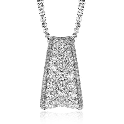 Simon G. Pendant in 18k Gold with Diamonds