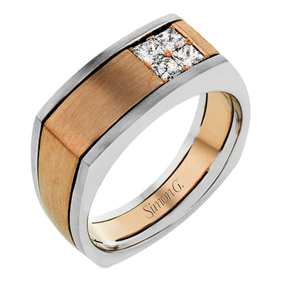 Simon G. Men Ring in 14k Gold