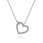 Gabriel & Co. Pendant Necklace Heart 925 Sterling Silver Bujukan