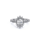 Verragio Renaissance V-987OV Oval Diamond Halo Engagement Semi-Mount