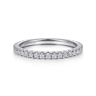Gabriel & Co. Stackable Ring 14K White Gold Diamond 0.4ct
