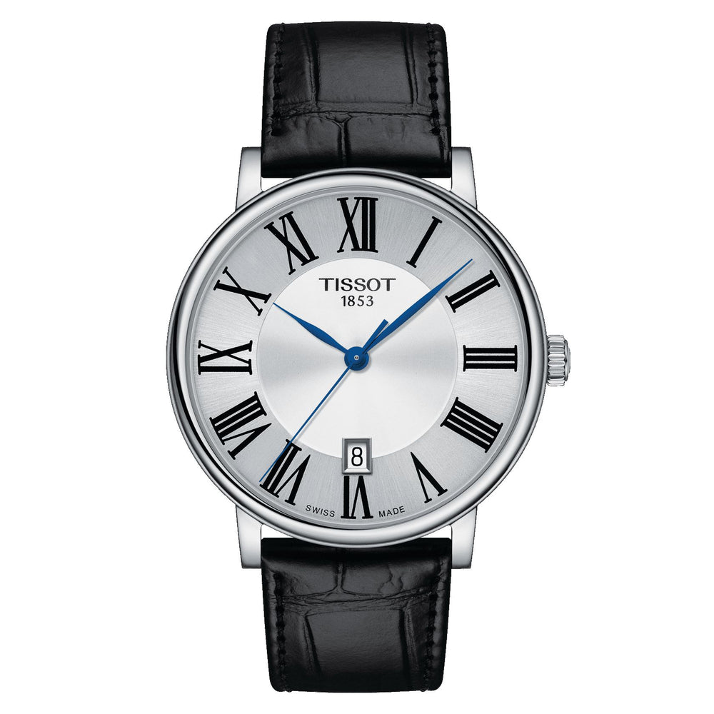 Tissot Carson Premium (Leather, Black) Roman