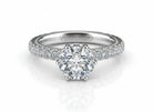 Verragio Tradition TR180TR 14k Two-Tone Gold Round Diamond Engagement Semi-Mount