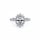 Verragio Venetian AFN-5084OV Oval Diamond Halo Engagement Semi-Mount
