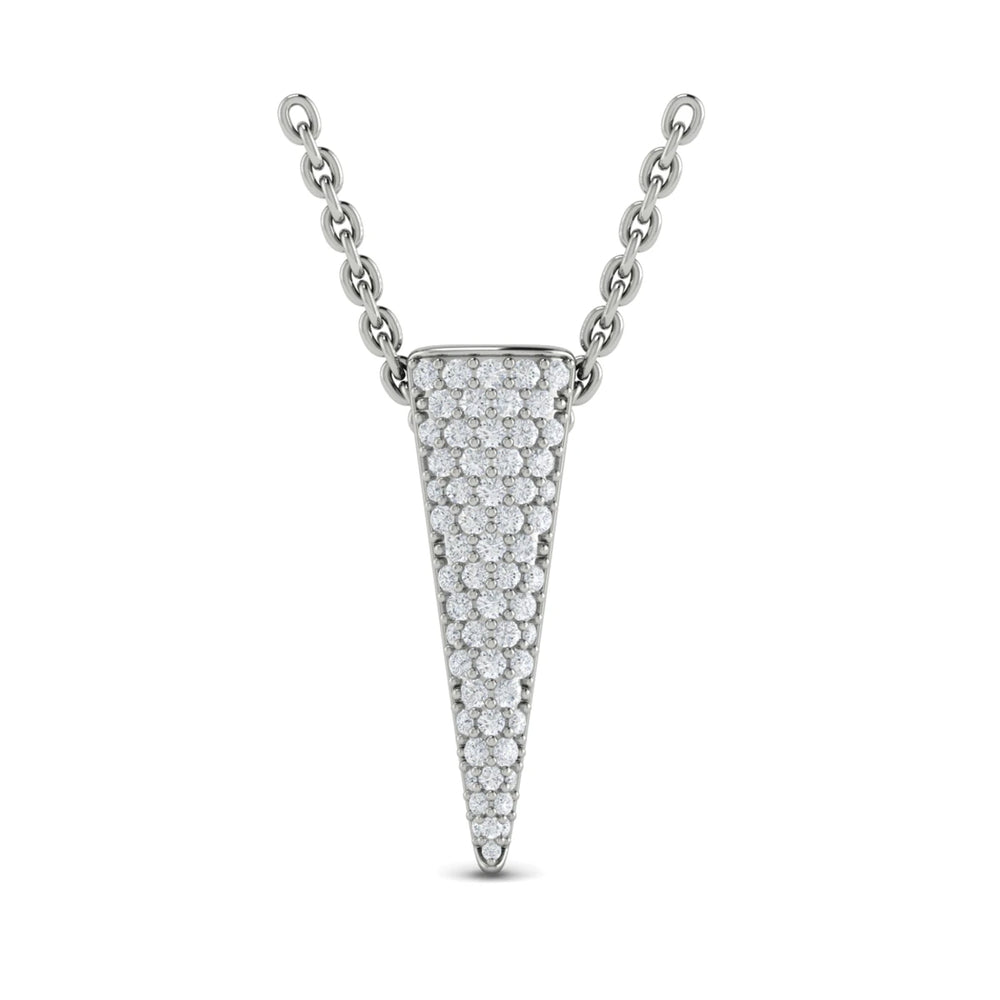 Diamond Trinity Pendant Platinum