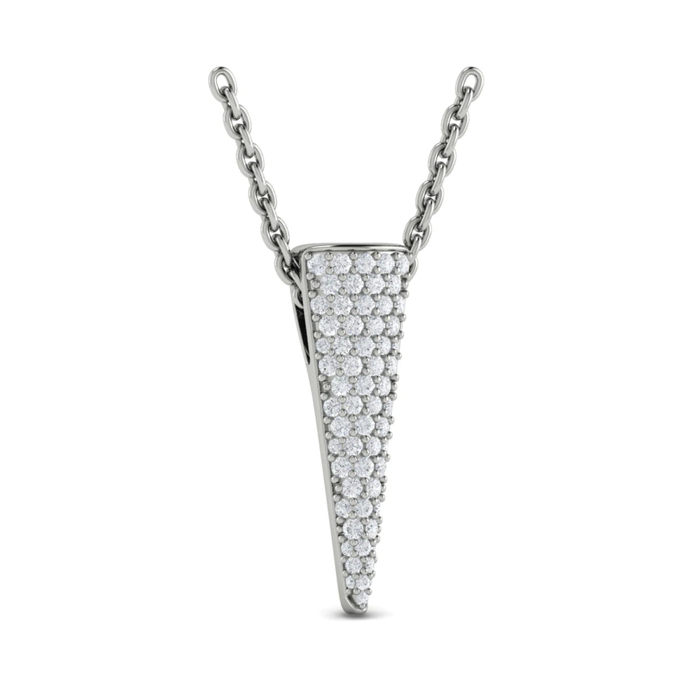 Diamond Trinity Pendant Platinum