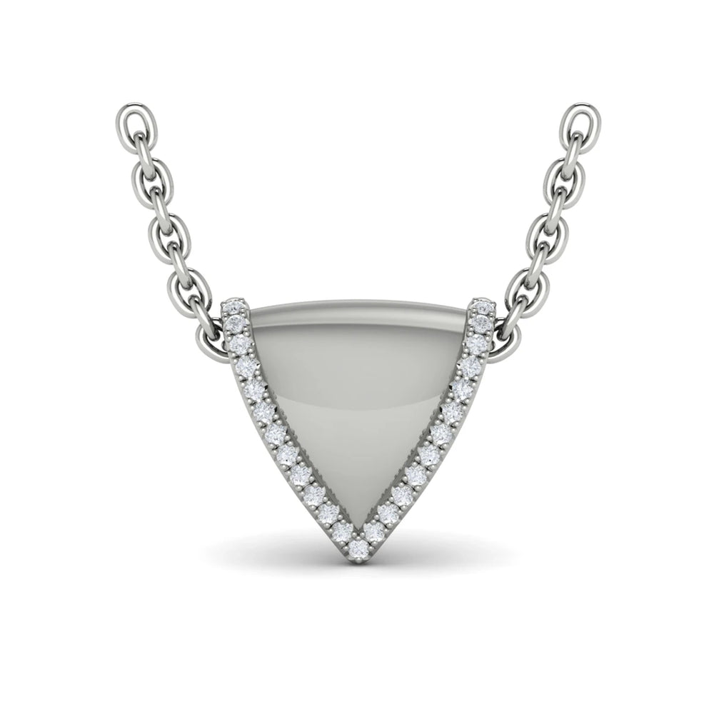 Diamond Trinity Pendant Platinum