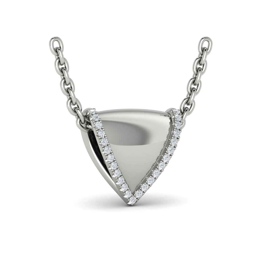 Diamond Trinity Pendant Platinum